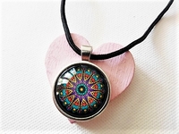 NEU! Mandala Cabochon Kette